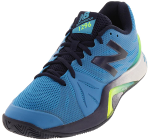 New Balance Men's 1296v2 D Width Tennis Shoes in Maldives Blue and Pigment