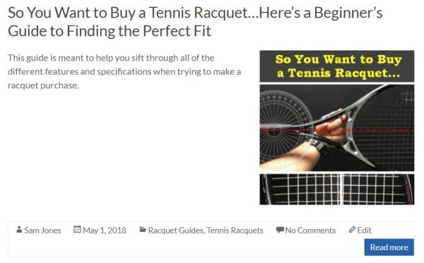 Beginners Racquet Guide Blog Snippet