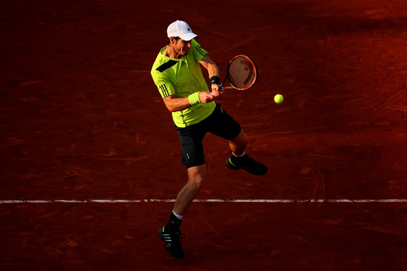 Andy Murray on Day 7 at the 2014 French Open (May 30, 2014 - Source: Clive Brunskill/Getty Images Europe)