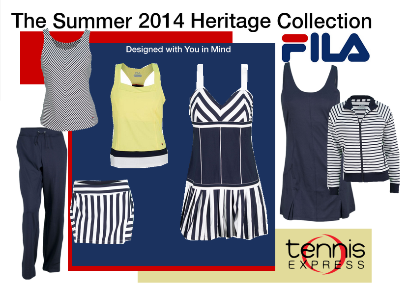 Fila and Hilfiger Take to the Courts at the 2014 French Open