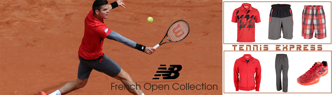 Red Hot! New Balance’s French Open Collection