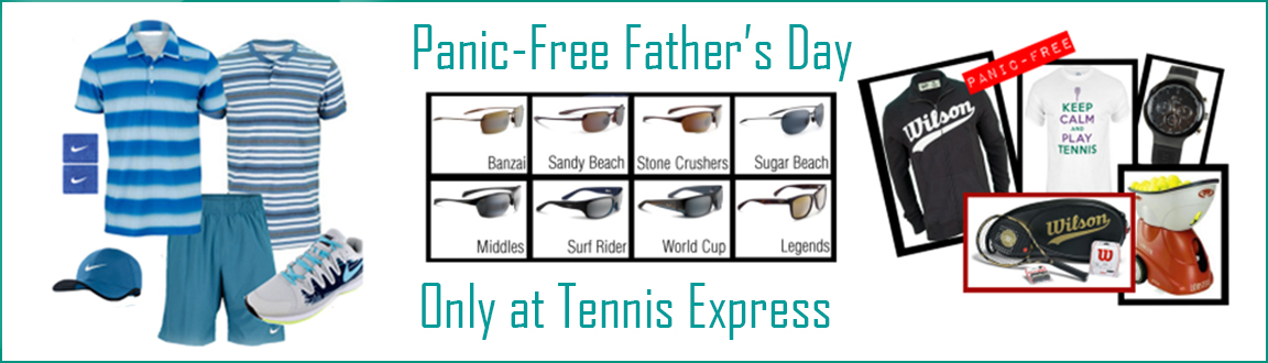 Panic-Free Father’s Day Shopping at Tennis Express