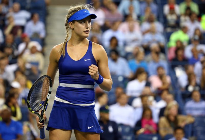 Genie Bouchard on Day 4 at the 2014 US Open (Aug. 27, 2014 - Source: Streeter Lecka/Getty Images North America)