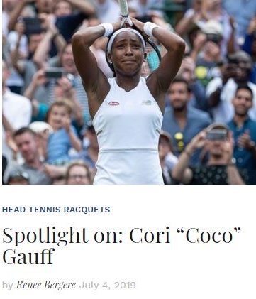 Spotlight on Coco Gauff Blog Thumbnail