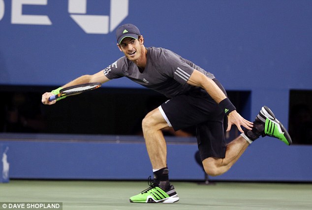 Andy Murray in the round of 32 at the 2014 US Open Source- Dave Shopland