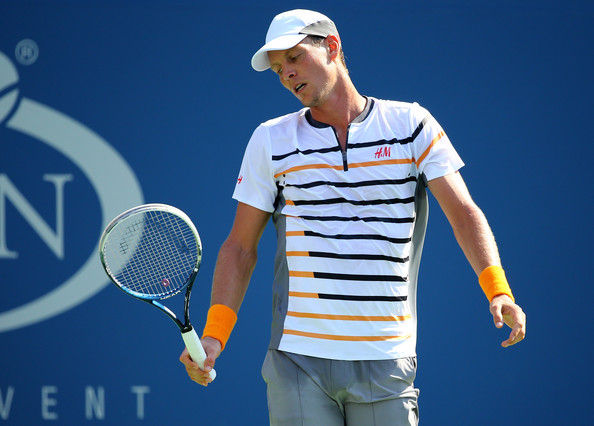 Tomas Berdych on Day 3 at the 2014 US Open (Aug. 26, 2014 - Source: Al Bello/Getty Images North America)