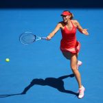 Maria Sharapova on Day 7 at the 2015 Australian Open Jan. 24, 2015 - Source: Clive Brunskill/Getty Images AsiaPac)