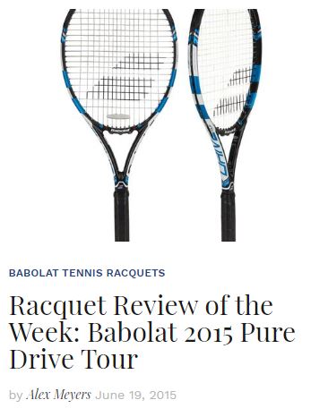 2015 Babolat Pure Drive Tour Racquet Review Blog Thumbanil