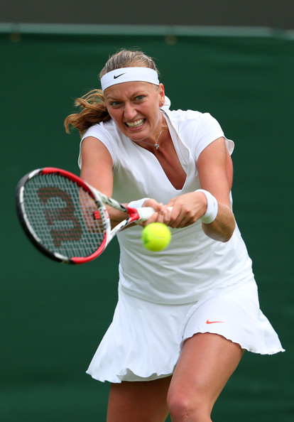 Petra Kvitova Wimbledon Opening Day June 23, 2013 - Source: Julian Finney/Getty Images Europe)