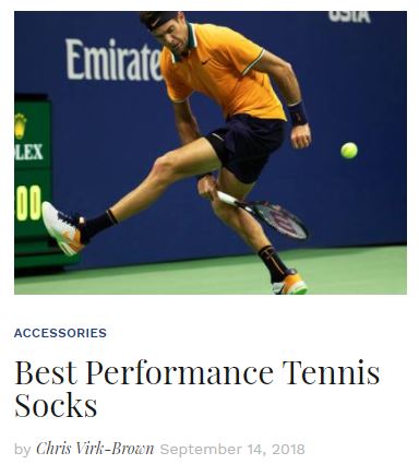 Best Performance Tennis Socks Blog