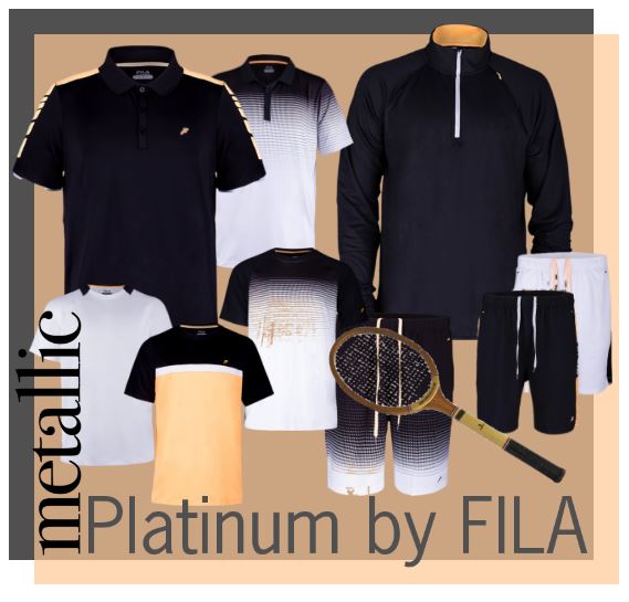 New Men’s Tennis Platinum Collection from FILA