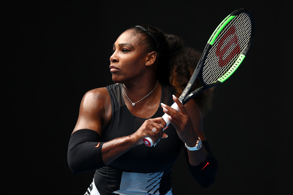Serena Williams on day eight of the 2017 Australian Open at Melbourne Park (Jan. 22, 2017 - Source: Clive Brunskill/Getty Images AsiaPac)