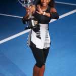 Serena Williams on Day 13 at the 2017 Australian Open (Jan. 27, 2017 - Source: Graham Denholm/Getty Images AsiaPac)