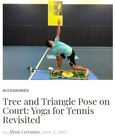 Yoga for Tennis Revisted Blog