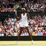 Venus Williams on Day 10 at the Championships of Wimbledon (July 12, 2017 - Source: Julian Finney/Getty Images Europe)