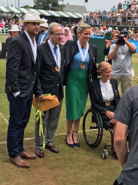 International Tennis Hall of Fame Induction Ceremony: A Day To Remember