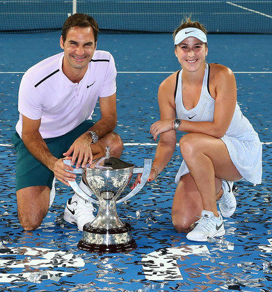 Roger Federer Wins Hopman Cup in the New Nike Air Zoom Vapor X ...