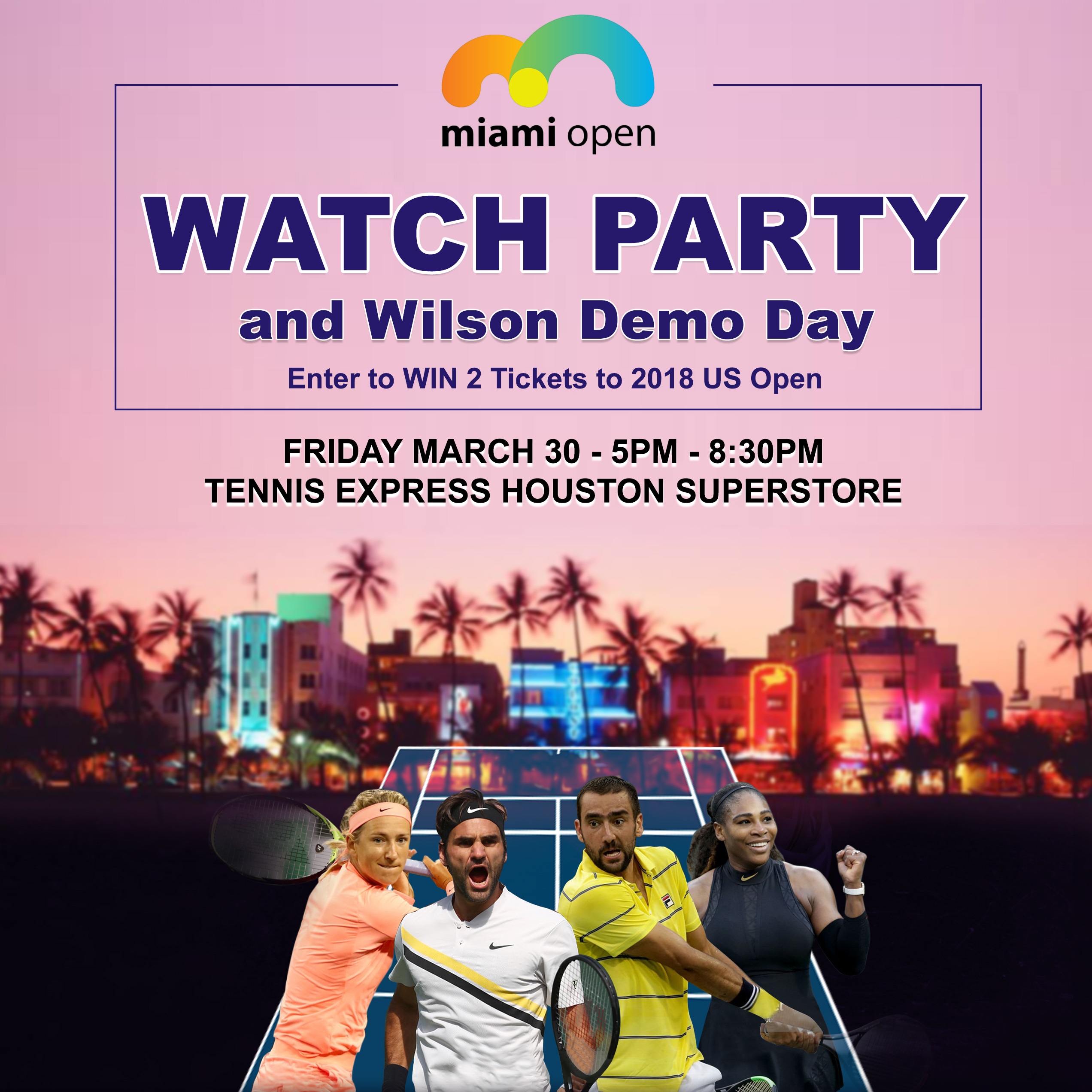 Catch the Second Half of the Sunshine Double at Tennis Express