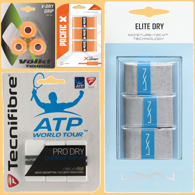 Best Tennis Overgrips for Hot and Humid Conditions