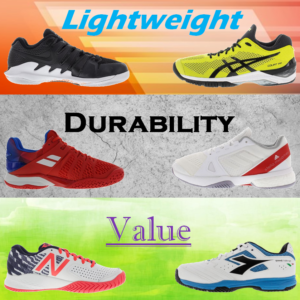 The 3 Main Categories of Tennis Shoes
