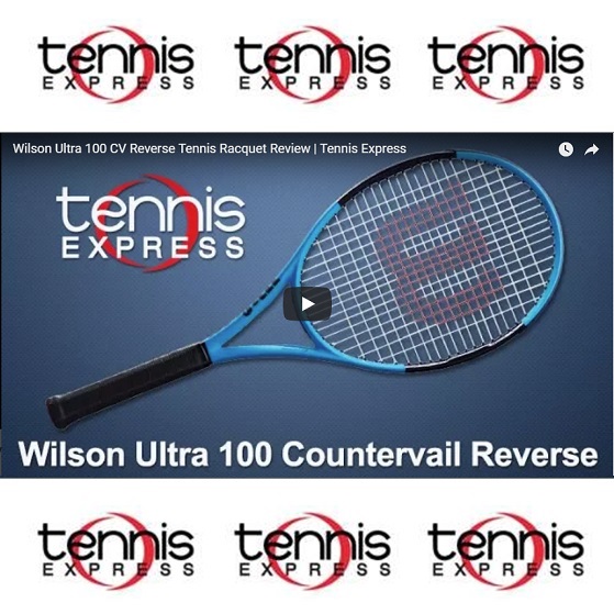 Wilson Ultra 100 CV Reverse Tennis Racquet Review | Tennis Express 