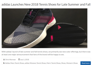 adidas Launches New Fall 2018 Shoes