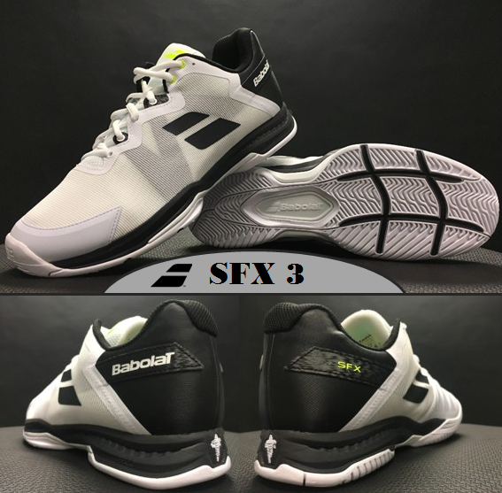 Back to the Basics: Babolat Unveils the SFX 3 All Court Tennis Shoe