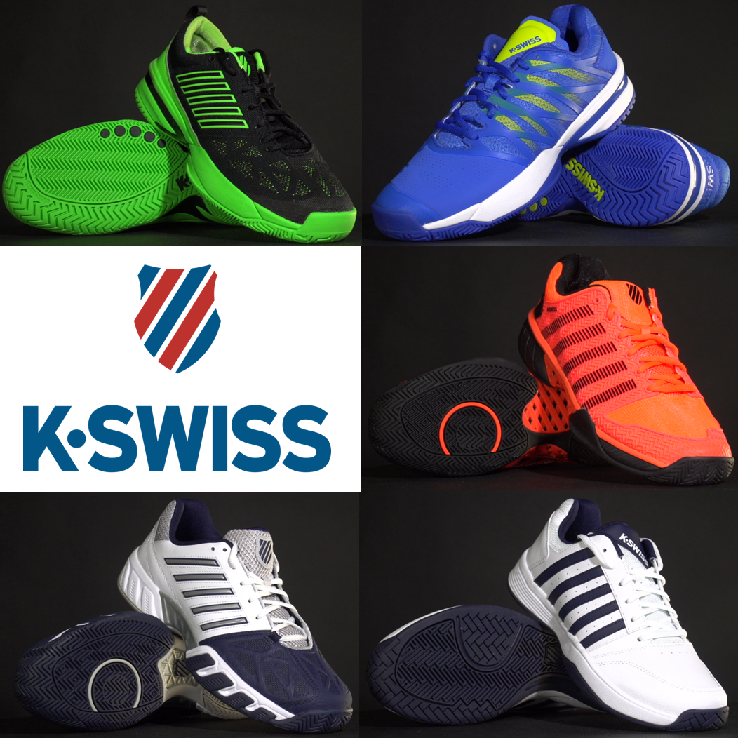 k swiss blue tennis shoes