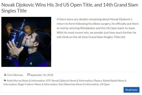 Djokovic Wins Third US Open Title Blog Thumbnail