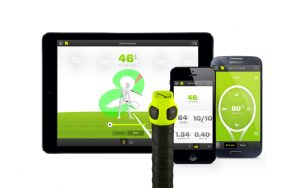 Zepp Tennis Sensor with Mobile Devices
