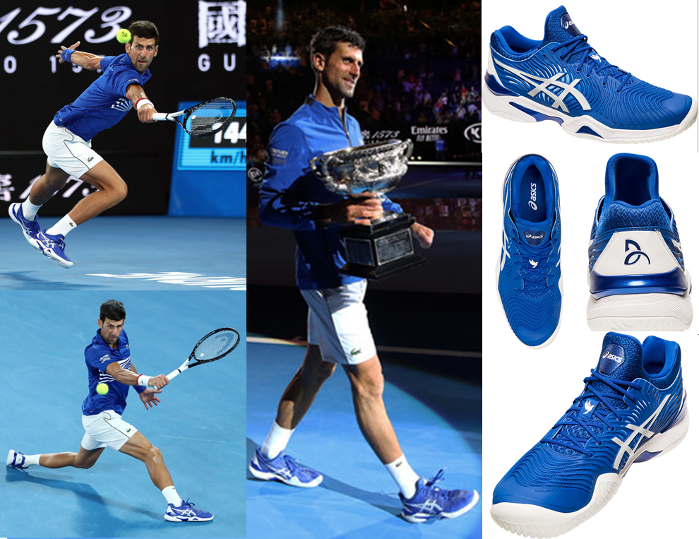 Novak's New Shoe: The ASICS Court FF 2 