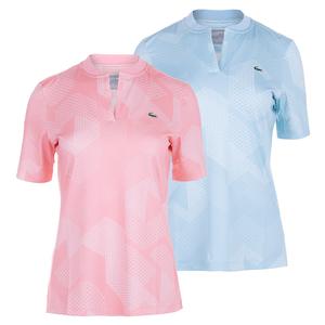 Lacoste Womens Technical Printed Tennis Polo