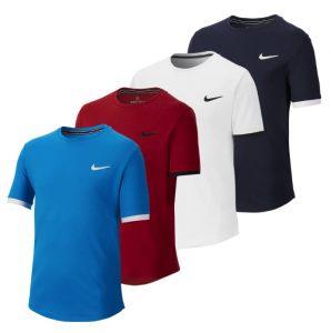Nike Court Dry Short Sleeve Tennis Top
