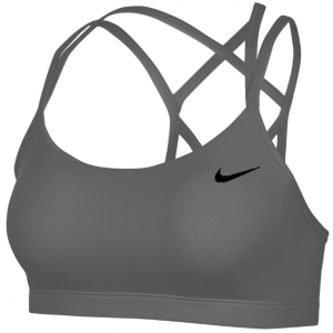 Nike Women's Strappy Light Support Bra Gray