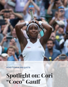 Spotlight on Cori Coco Gauff