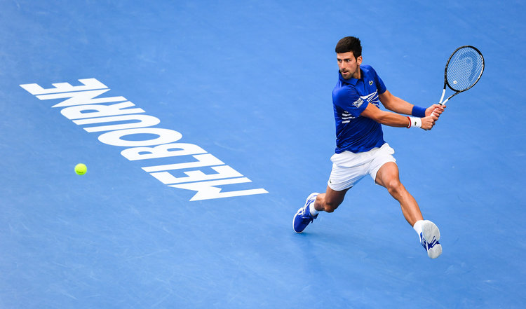 Djokovic at the Australian Open 2019