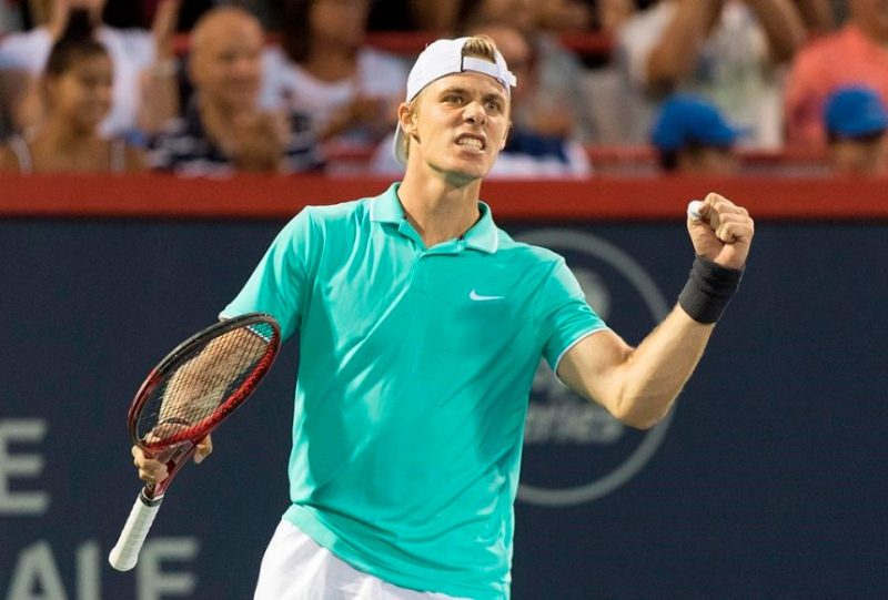 Denis Shapovalov at the 2019 Rogers Cup in Montreal