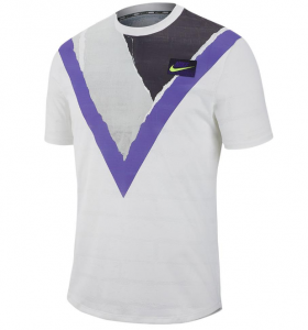 Nike Challenger Tennis Top in White