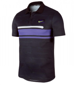 Nike Court Advantage Polo in Black