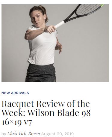 Wilson Blade 16x19 v7 Racquet Review Blog Snippet