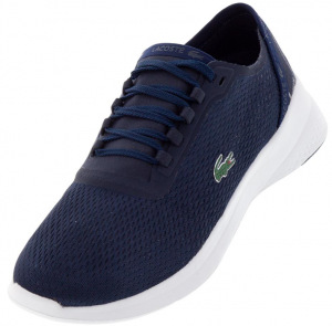 Lacoste Men's LT Fit 119 Shoes Navy and White