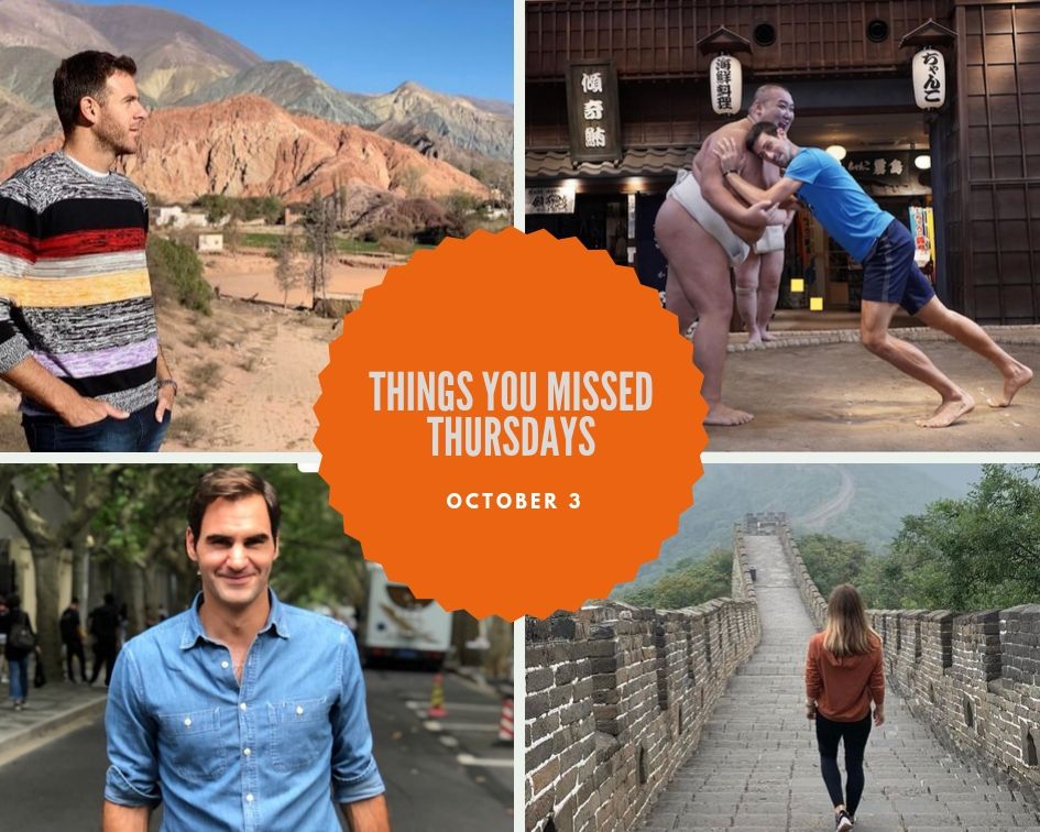 Things You Missed Thursdays – Oct 3