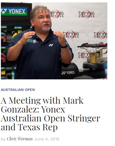 Mark Gonzales Yonex Texas Rep Blog Snippet