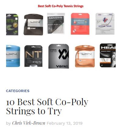 10 Soft Co-Poly Strings Blog Snippet