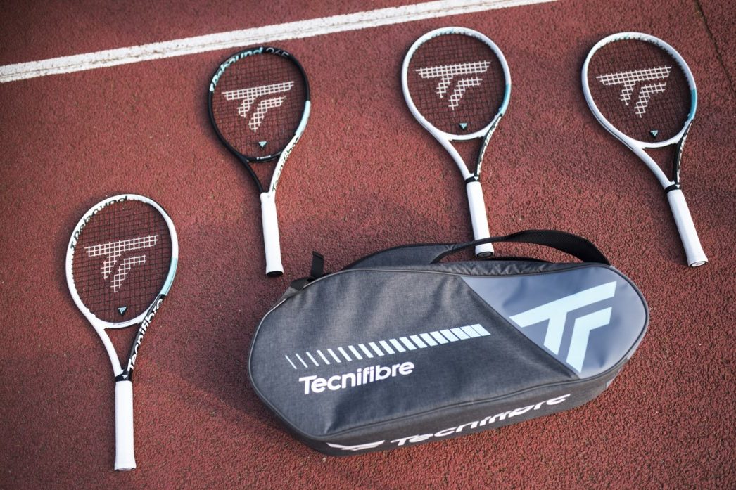 Tecnifibre T-Rebound Tempo 3 Tennis Racquets with Tempo 6R Tennis Bag