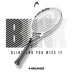 Head Graphene 360+ Speed Pro Tennis Racquet with Tagline