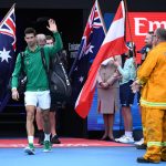 Novak Djokovic on day 14 of the 2020 Australian Open Source: Feb 1, 2020 - Getty Images AsiaPac)