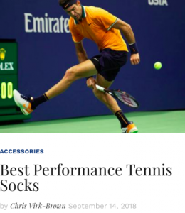 Best Performance Tennis Socks Blog Snippet