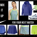 Mix the Nike Women's Printed Tennis Tank with an array of bottoms for your next match!
