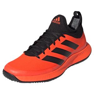 adidas Defiant Generation Tennis Shoes Solar Red and Black